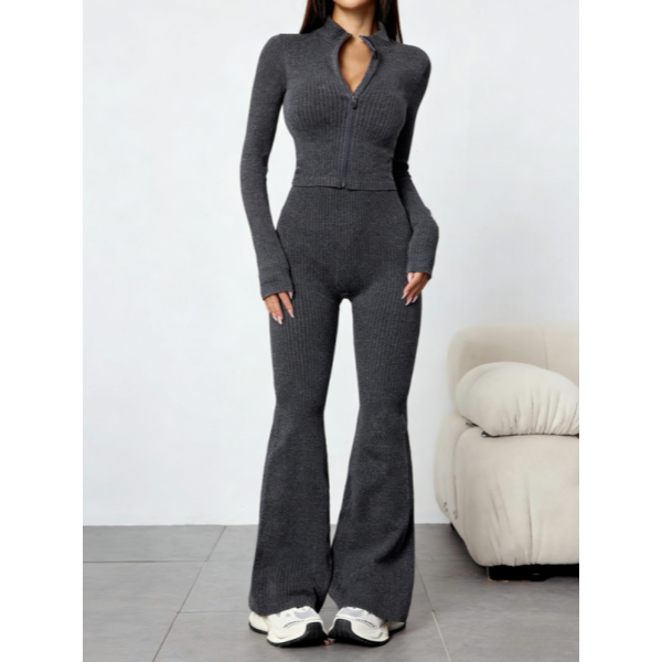 Women's Winter Knitted Two-Piece Set