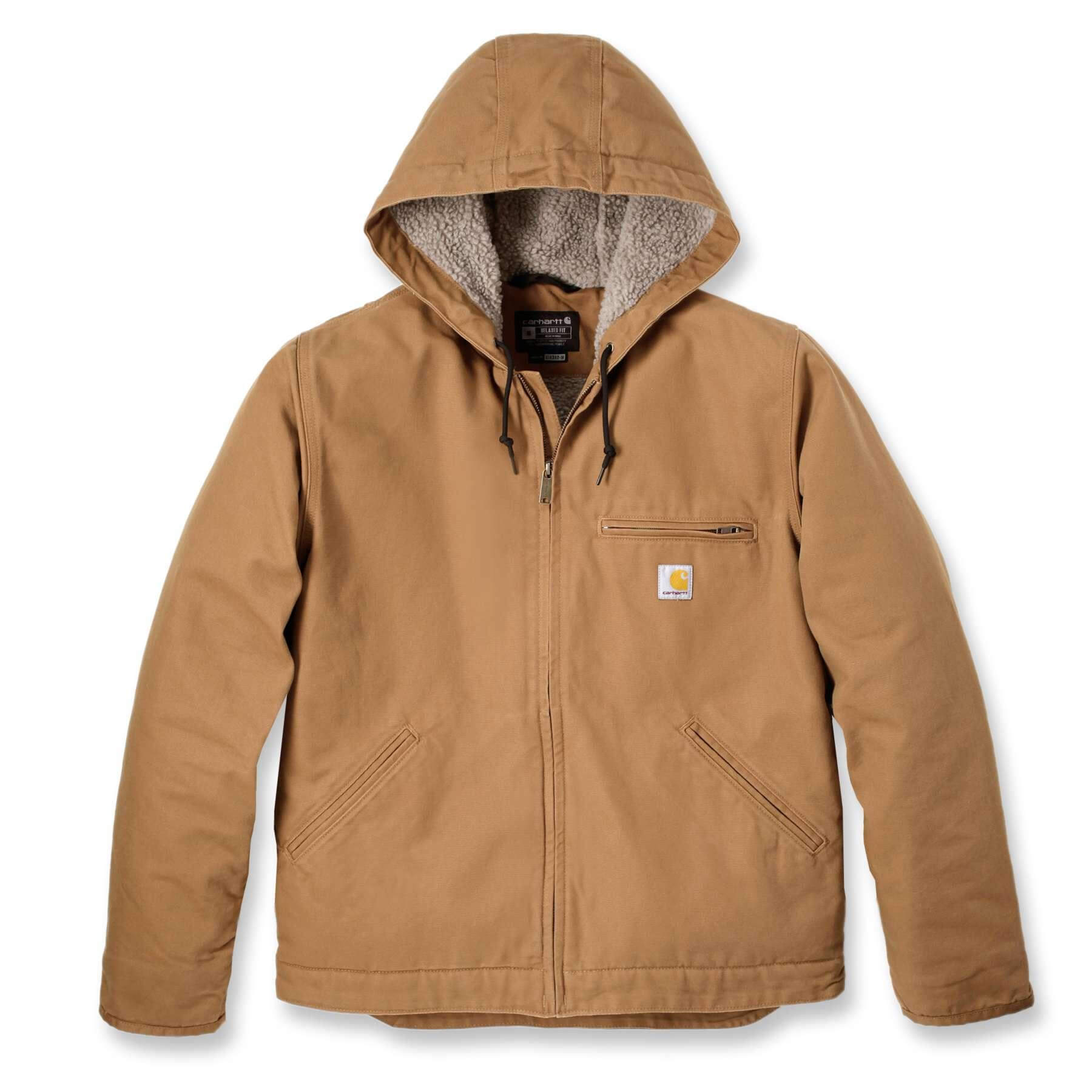 CHT Washed Duck Sherpa-Lined Relaxed Fit Jacket 104392