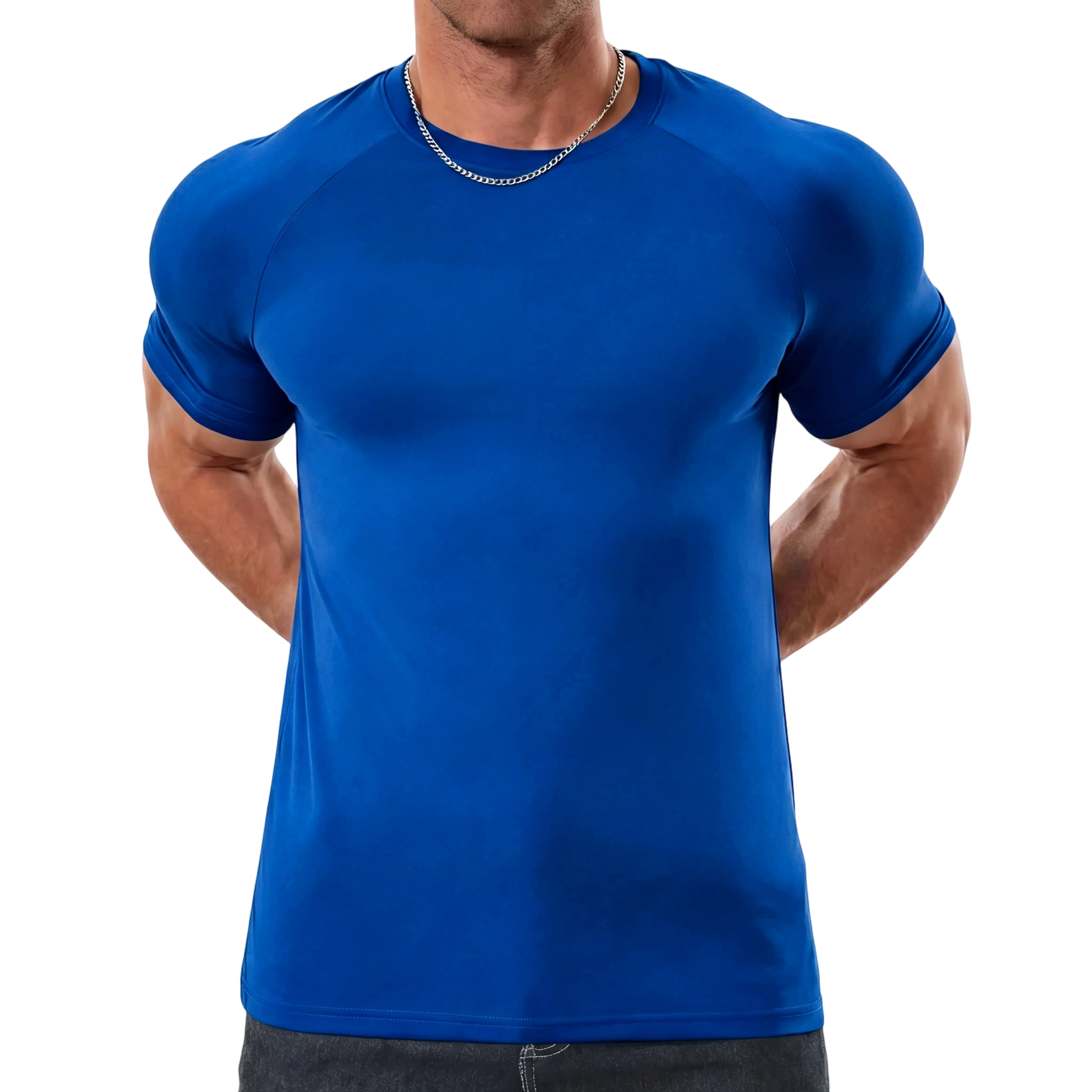 Men's Raglan Sleeve Tee, Athletic Tapered Fit
