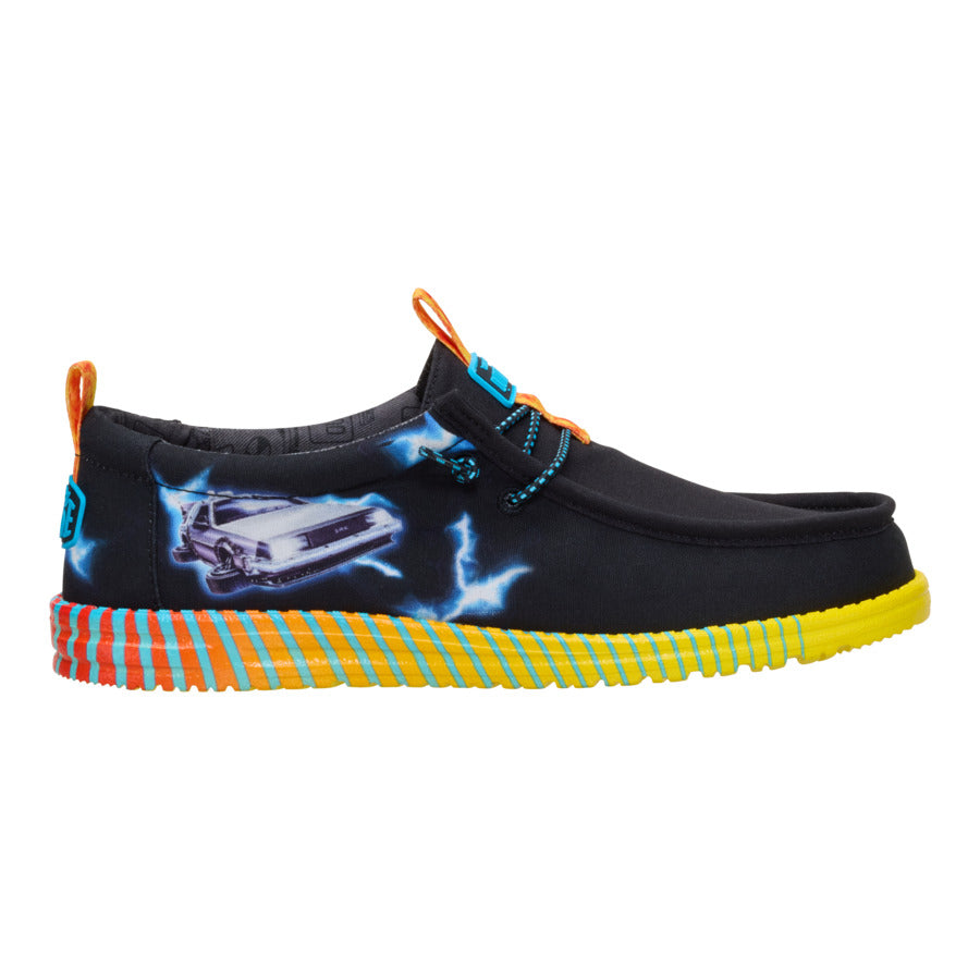 Wally Back To The Future Time Machine - Black/Multi