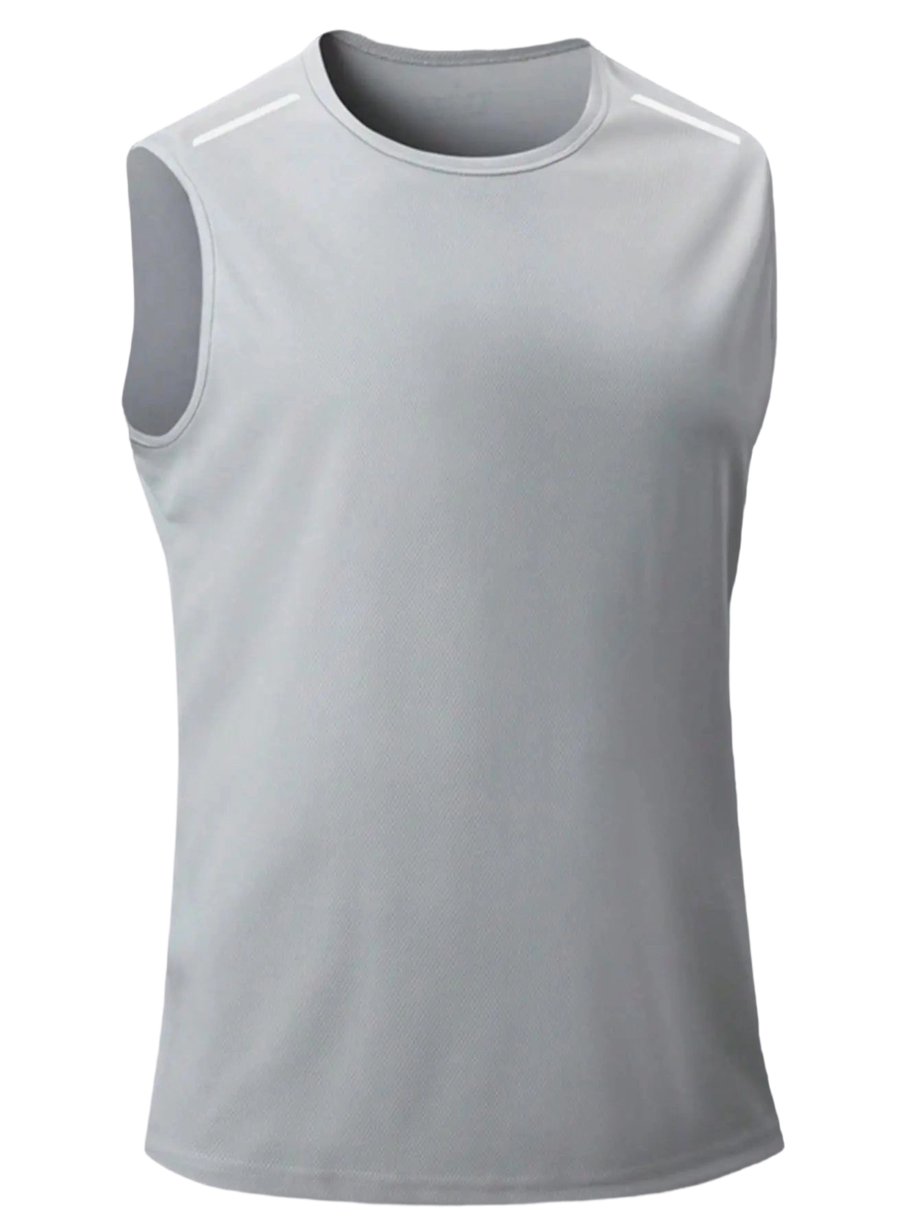 10-Pack Quick-Dry Sleeveless Sports Vest with Reflective Shoulder Strips