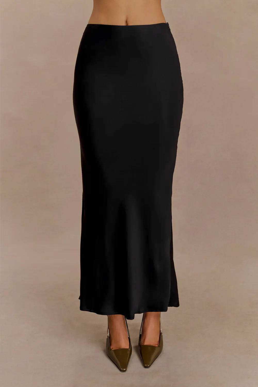 Satin Maxi Skirt