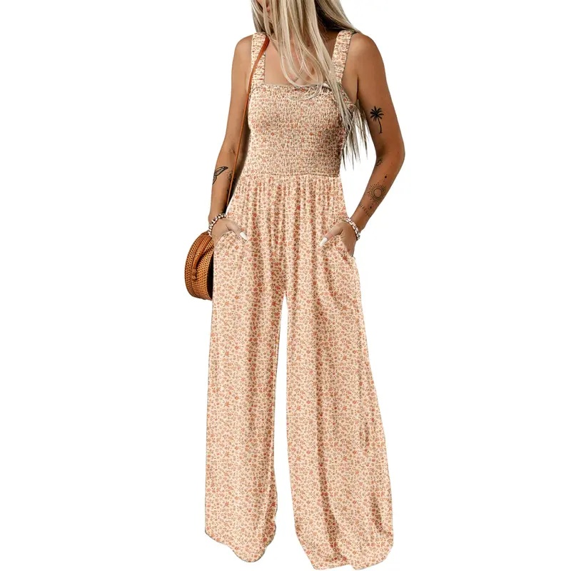 Women's Casual Loose Overalls Jumpsuits