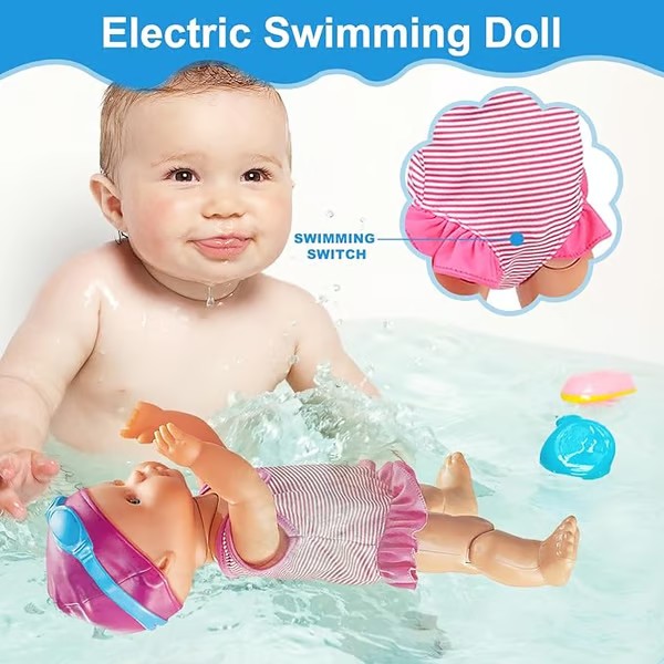 2026 New Packaging Waterproof Swimming Doll