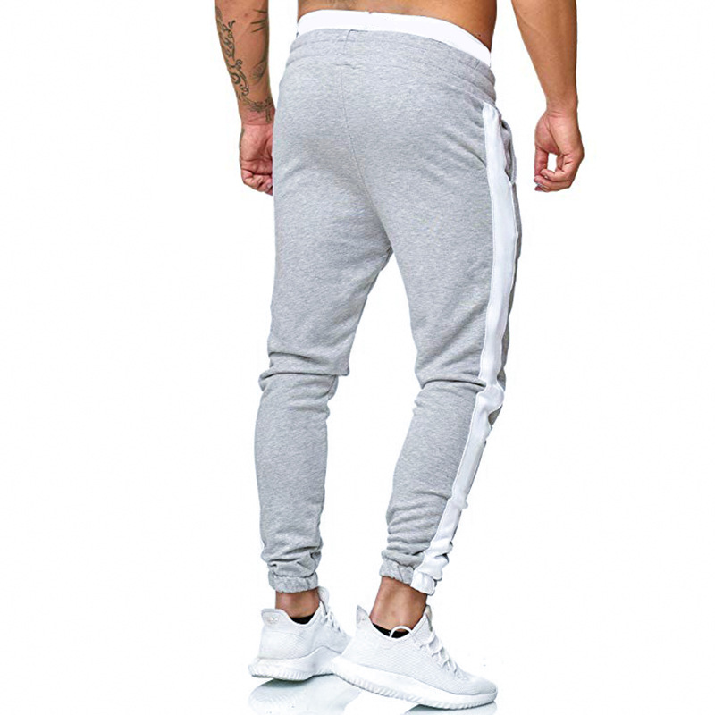 Men'S Patchwork Pocket Casual Knitted Trousers