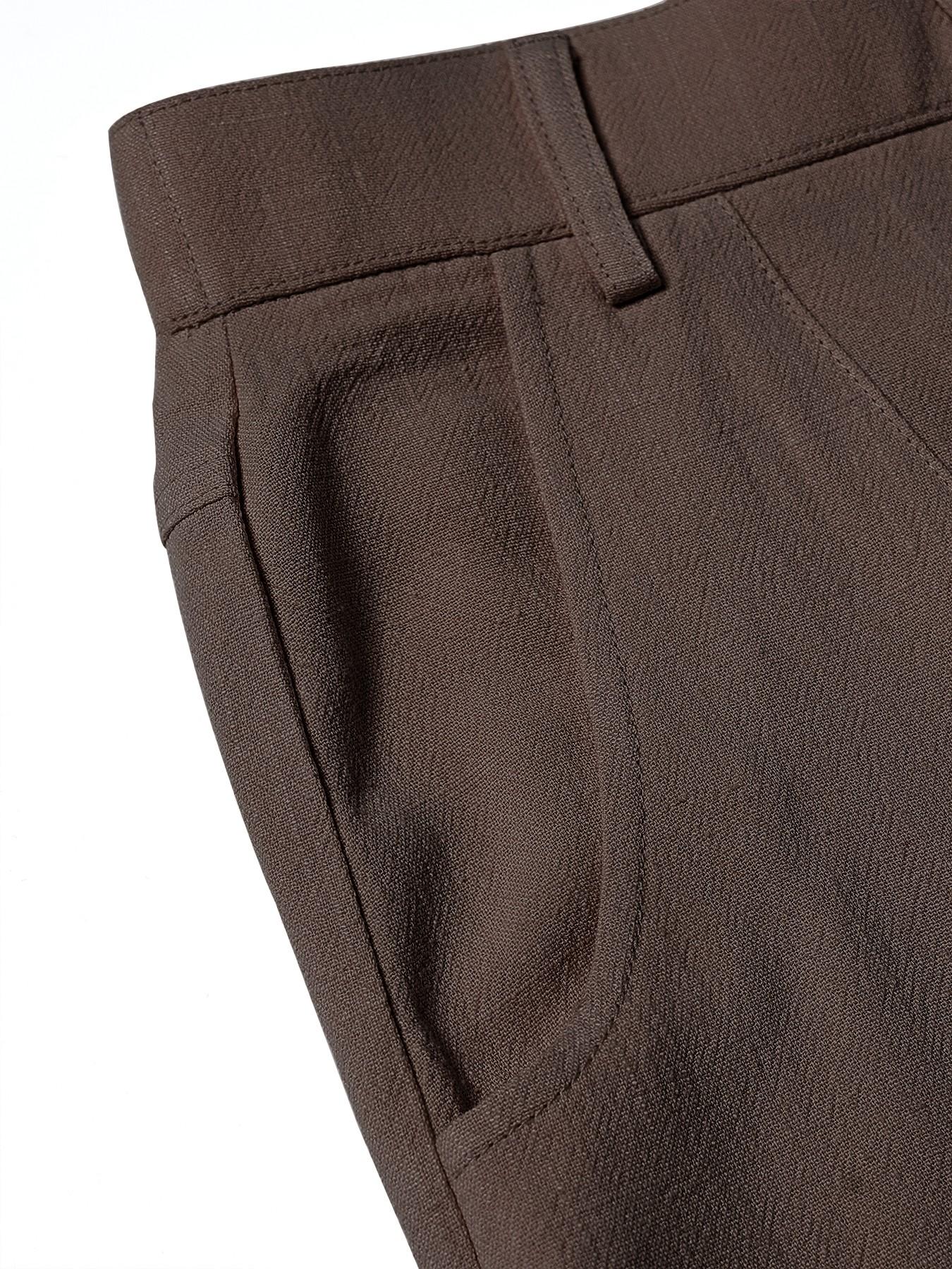 Women's Summer Linen Breathable Lightweight Wide-Leg Pants