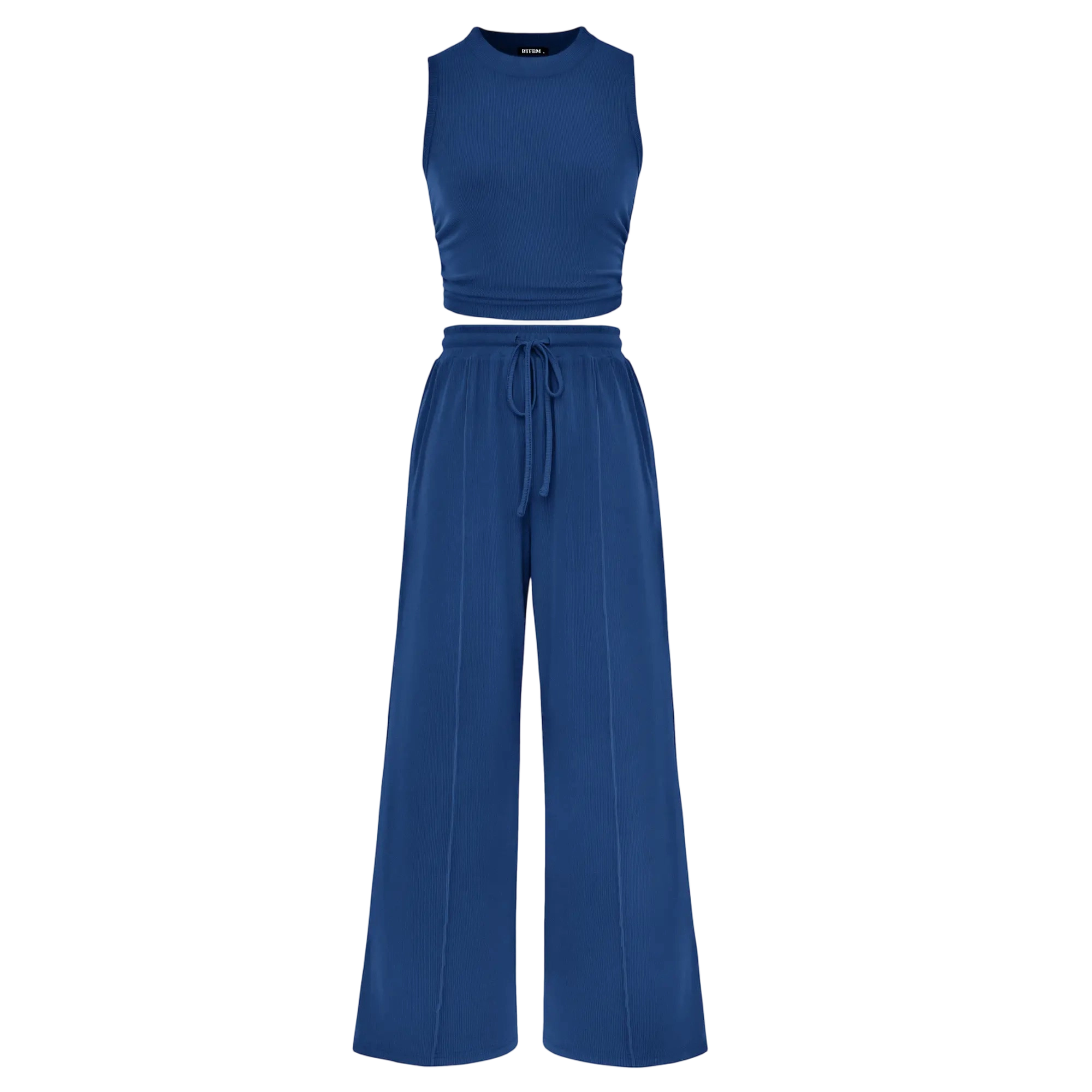 Women's Ribbed Knit Lounge Set