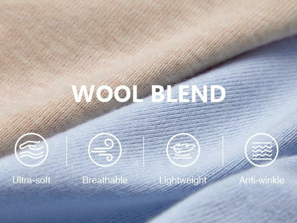Women's Wool Blend Short Sleeve Polo Shirt – Soft Business Casual Summer Sweater Top