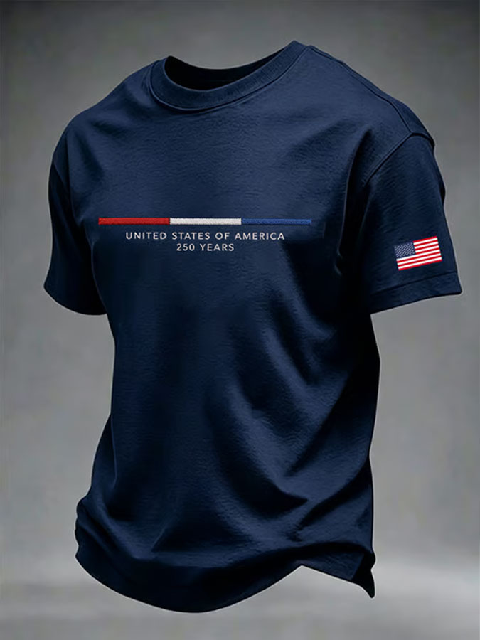 Men's USA Print T-Shirt