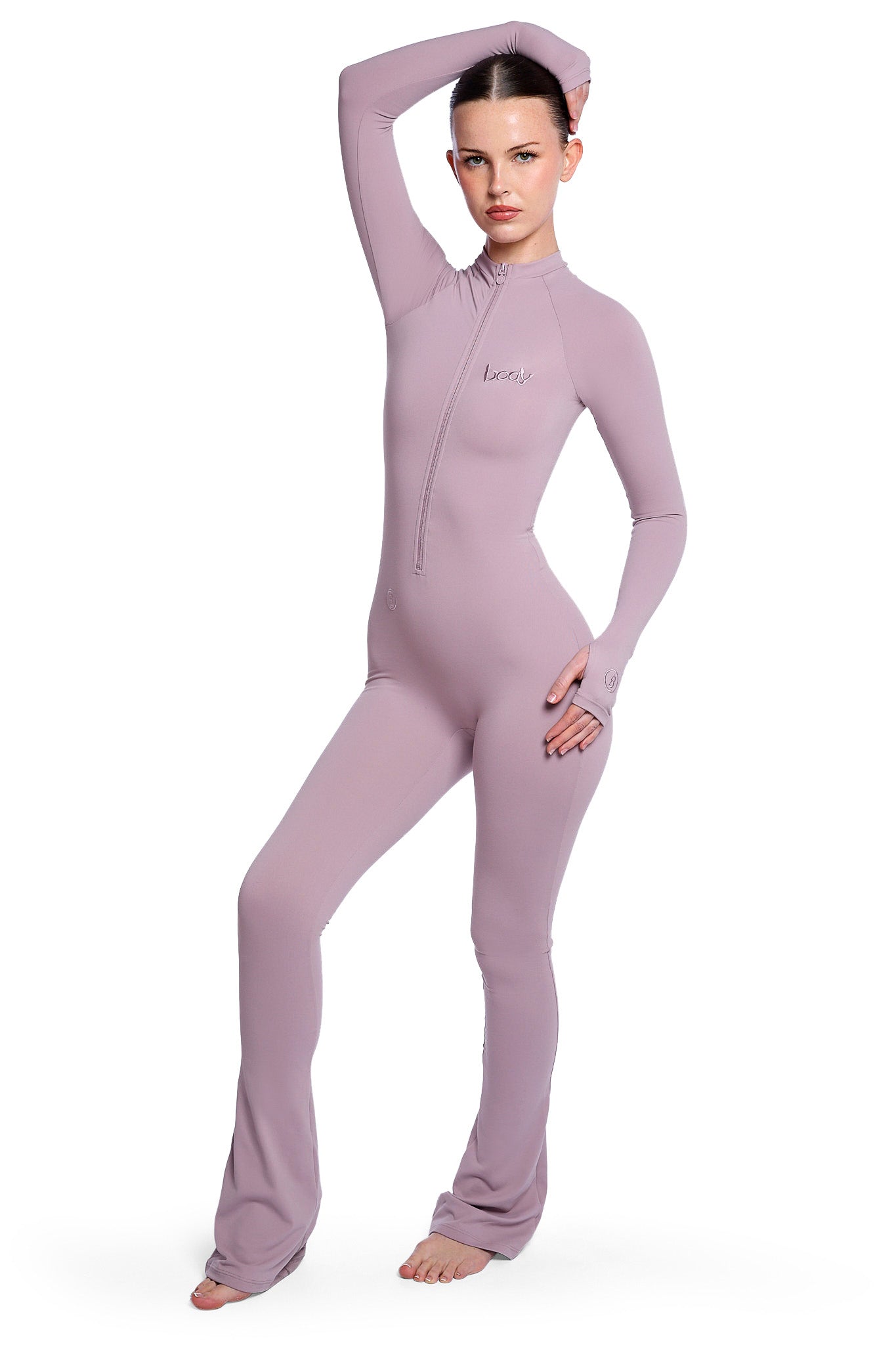 BASICS JUMPSUIT (MAUVE)