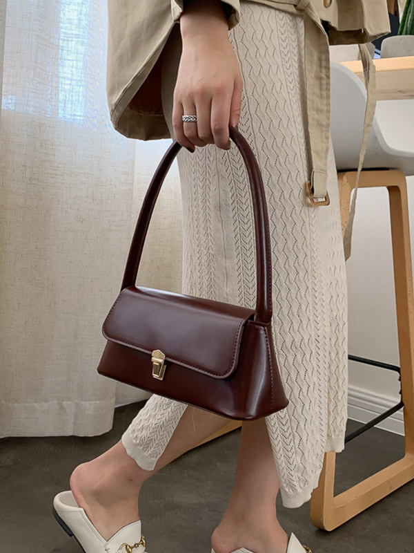 Original Chic 4 Colors Leather Shoulder Bag