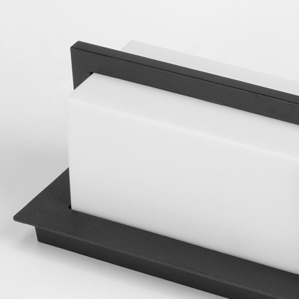 Minimalist Outdoor Waterproof Warm Light LED Corridor Exterior Wall Lamp