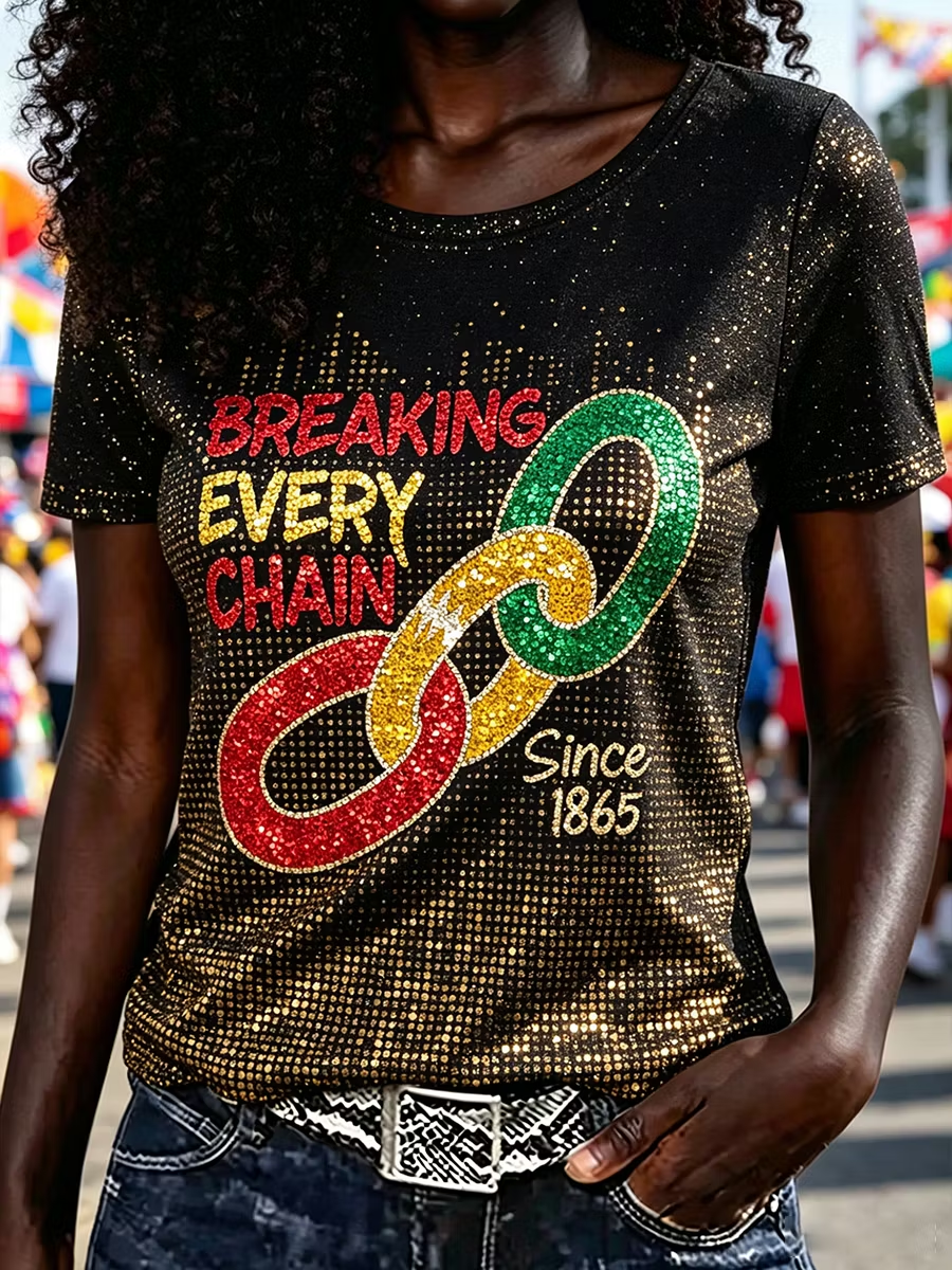 Women's June Printed Casual T-shirt