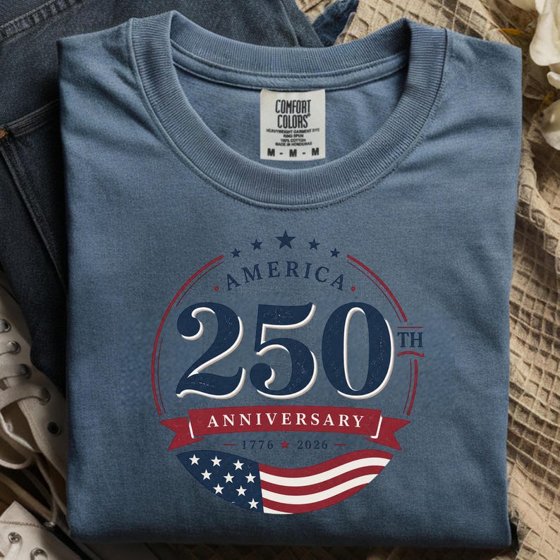 America 250th Anniversary Family Shirt | Unisex 1776-2026 Patriotic Family Tee | Fourth of July Kids Baby Matching Gift