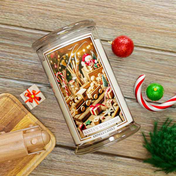 Santa’s Workshop Large Jar | Soy Candle