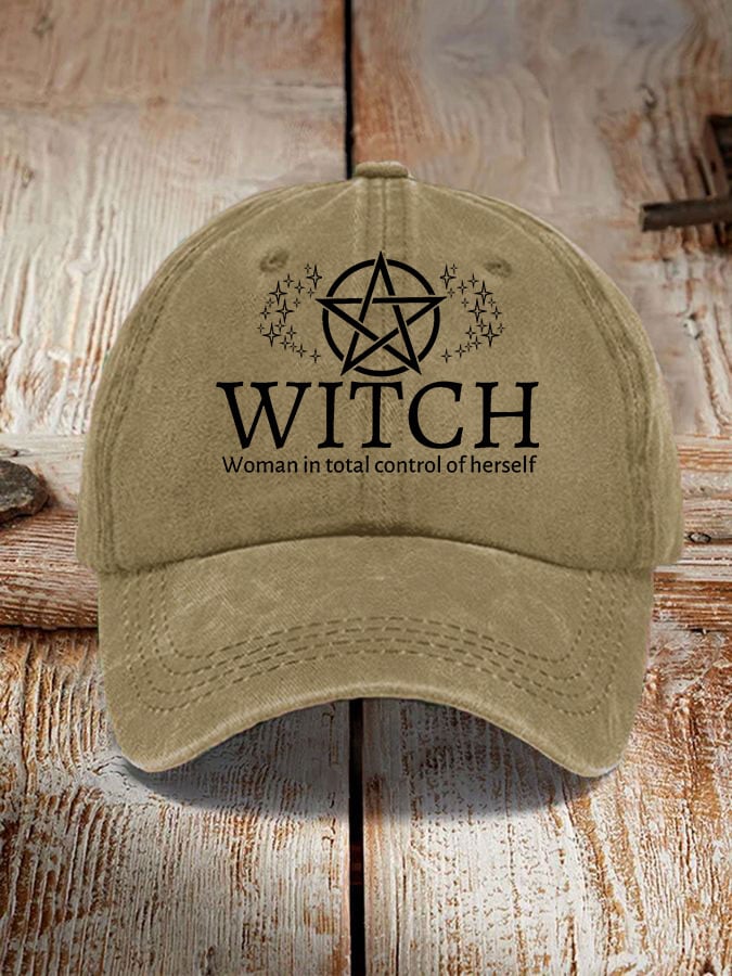 Witch- Woman In Total Control Herself Hat