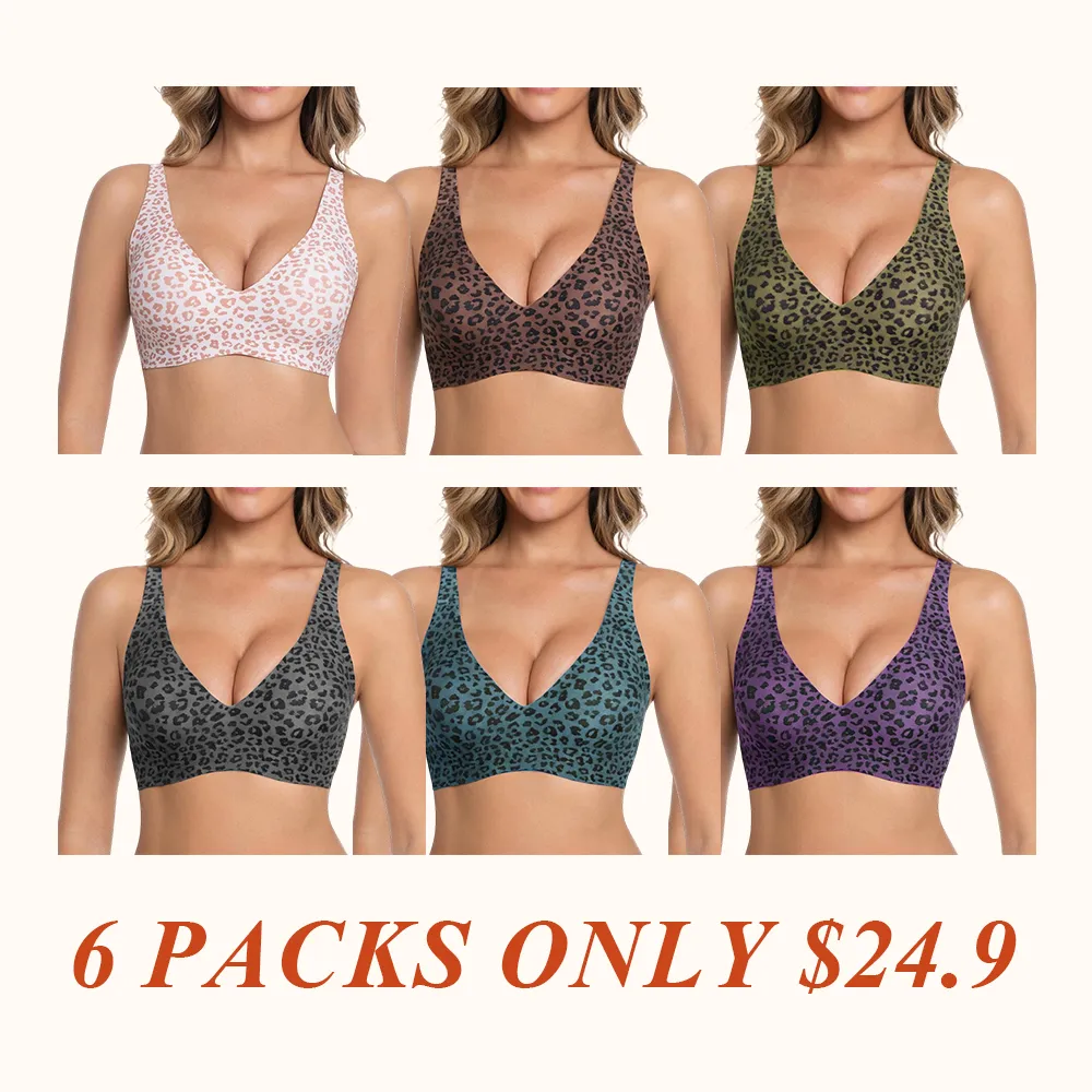 Women's comfortable wireless bra