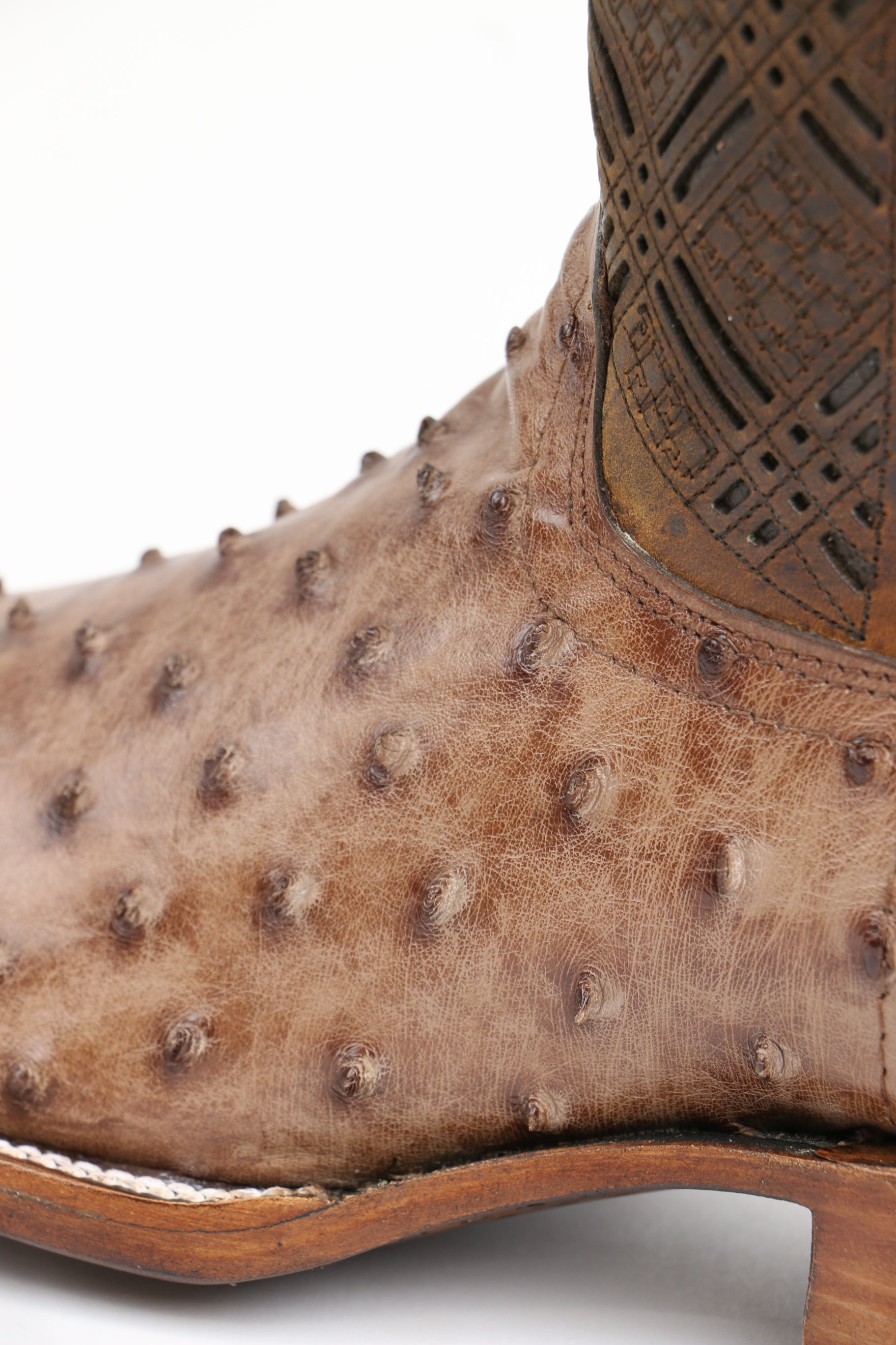Chero's Premium Exotic Ostrich Kango Tobacco Clearance Sale 70%OFF