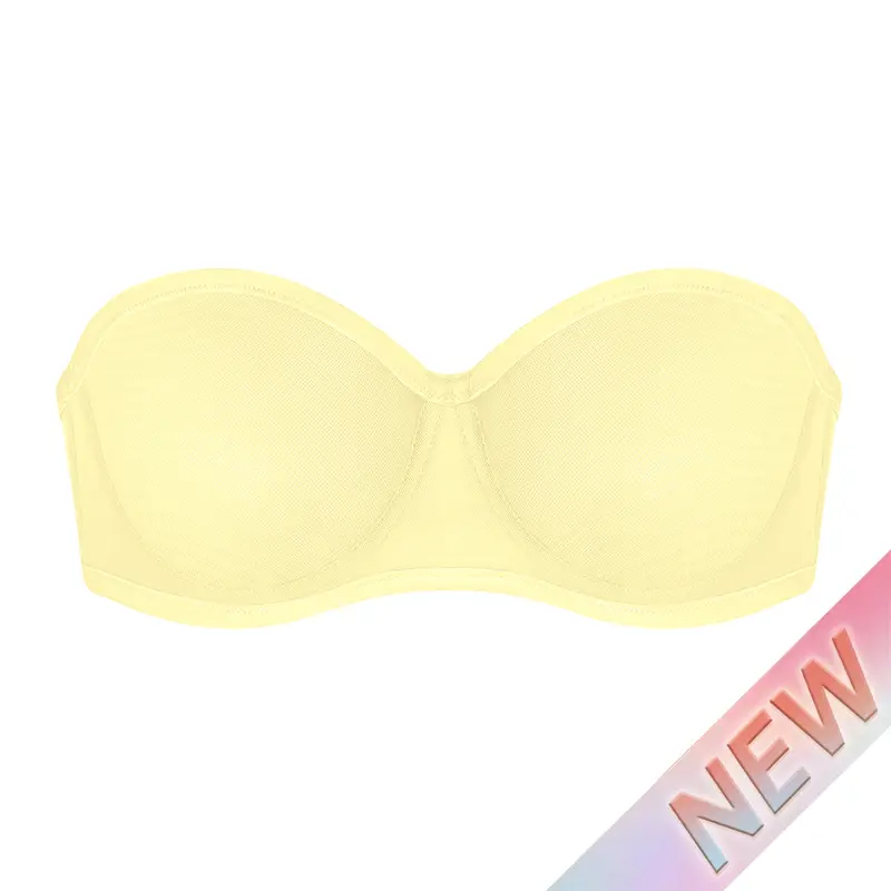 Women's 6-Pack Strapless Minimizer Bra – Convertible Bandeau Underwire Unlined for Large Bust