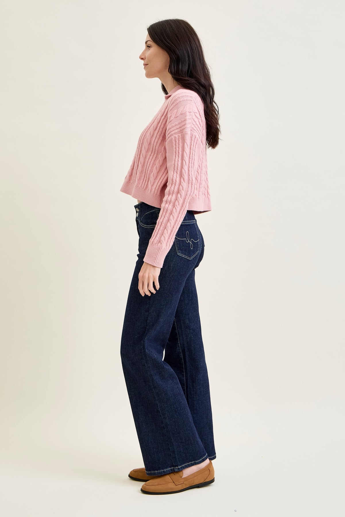 Eliana Rinse Geometric Wide Leg