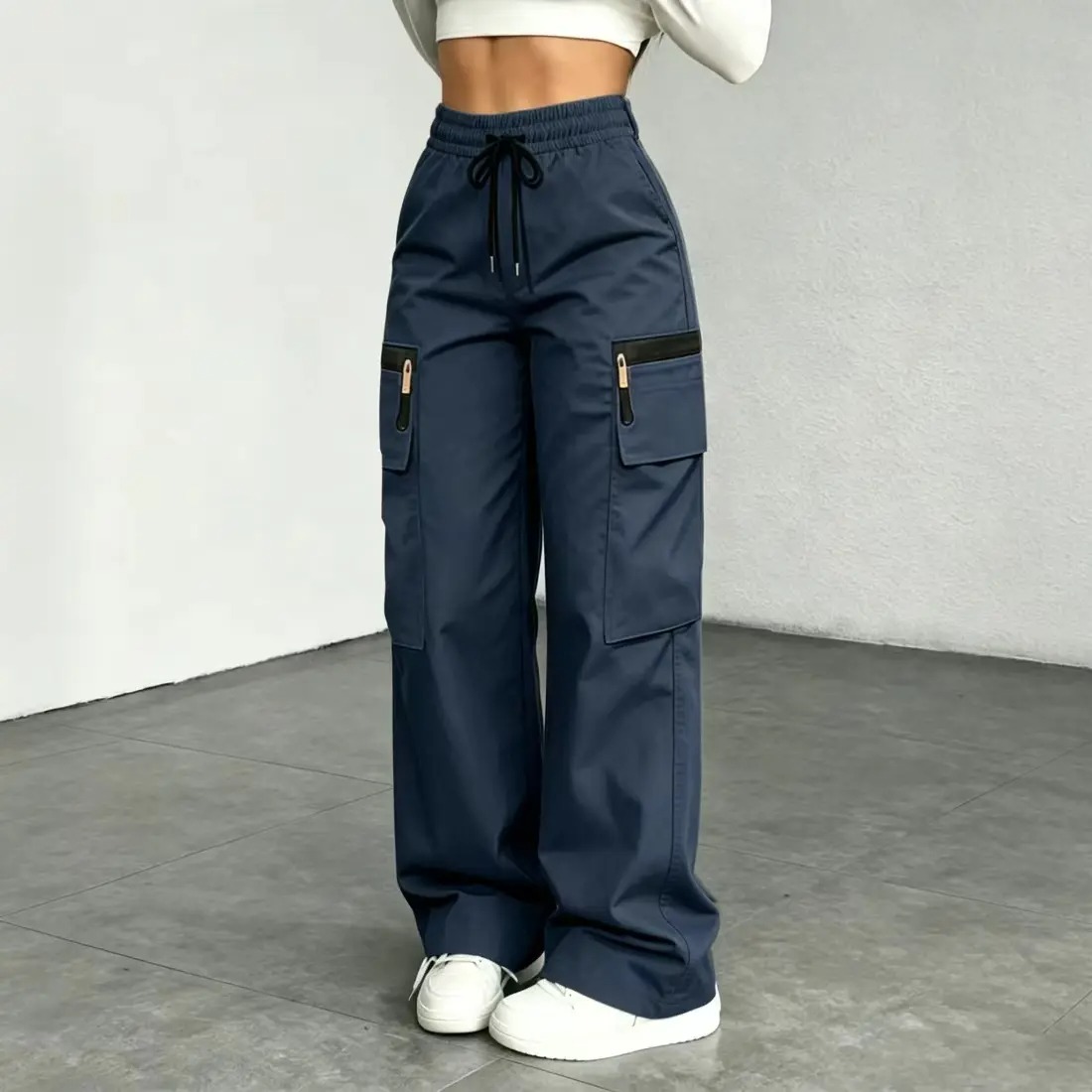 🔥LAST DAY SALE 90% OFF💕Women’s lightweight loose cargo pants with multiple pockets