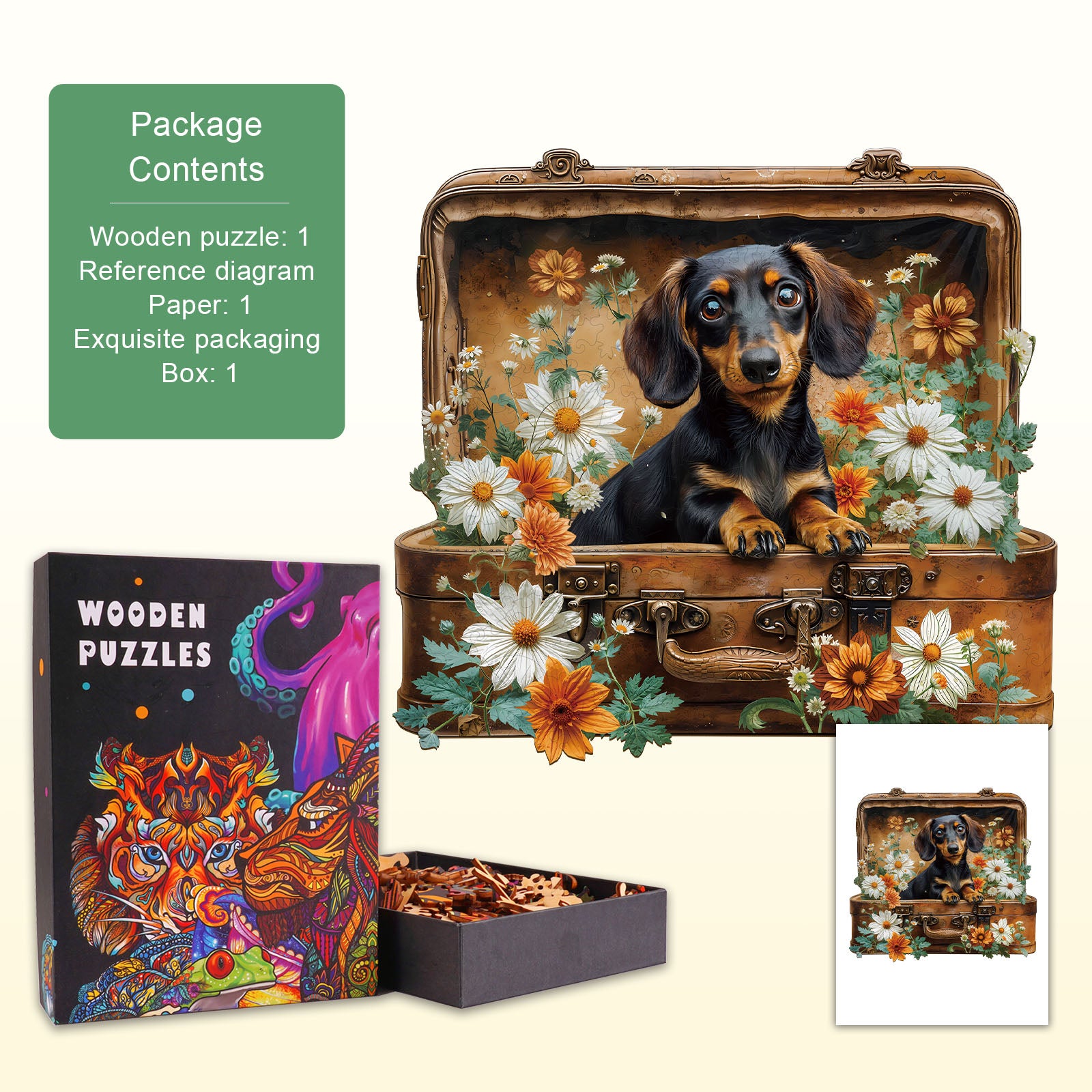 Adventure Wooden Jigsaw Puzzle