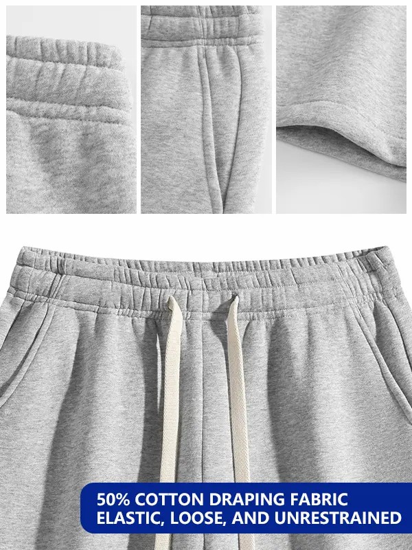 Men's Solid Pocket Waist Shorts