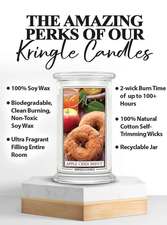 Apple Cider Donut Large Jar | Soy Candle