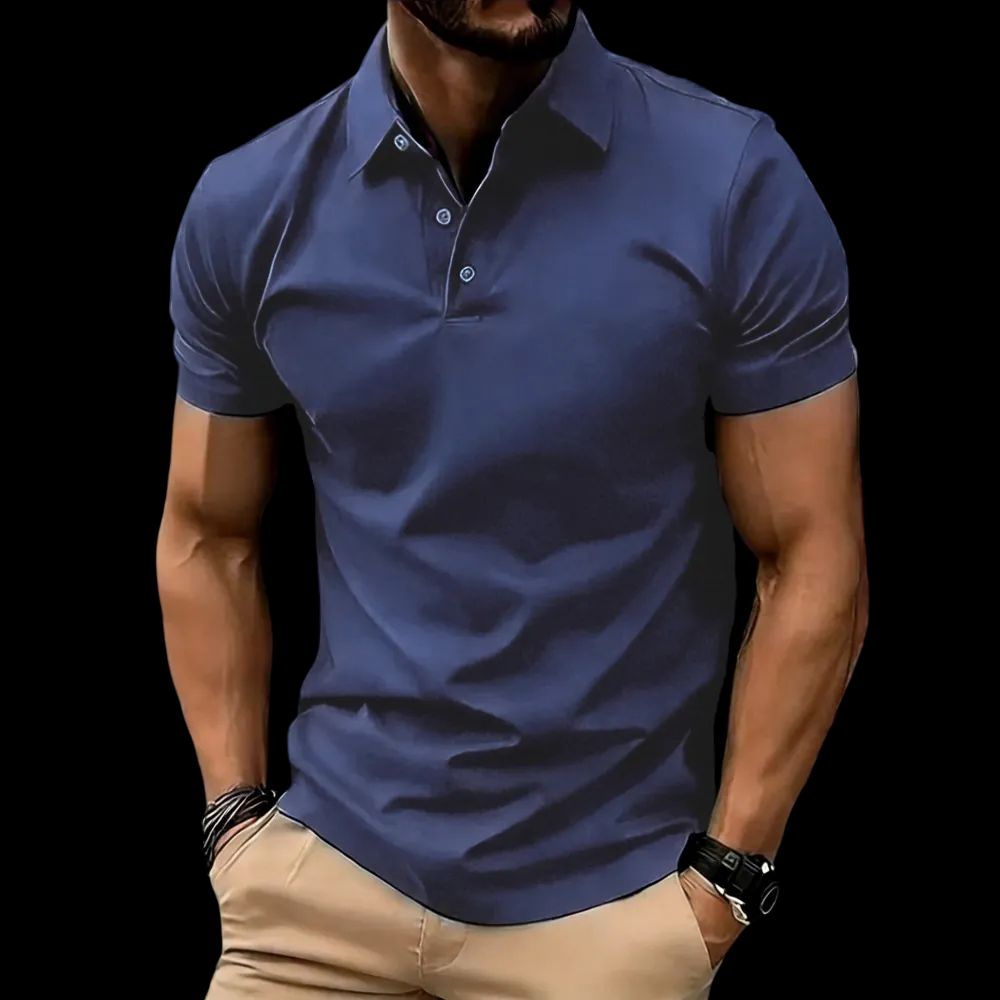 Men's Casual Business Polo Shirt