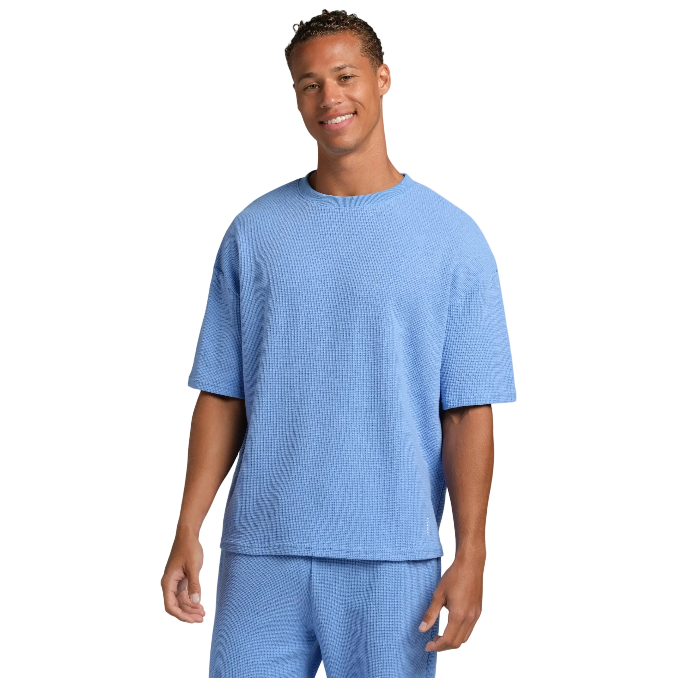 Unisex Waffle Knit Lounge Tee