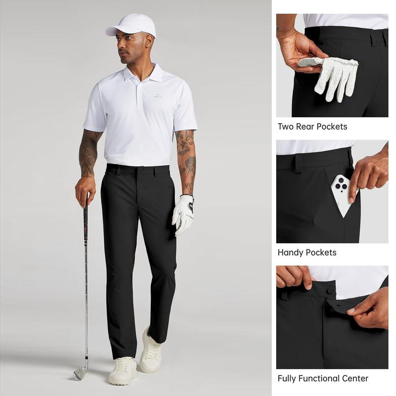🔥Men's golf stretch straight leg pants🔥 10-Pack - All Colors Included, Only $24