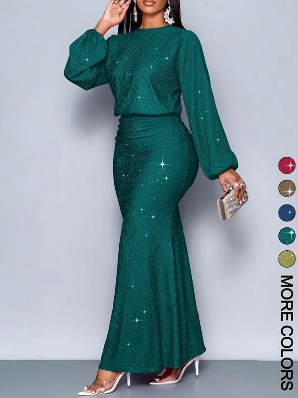 Women's Elegant Mermaid Hem Bodycon Dress