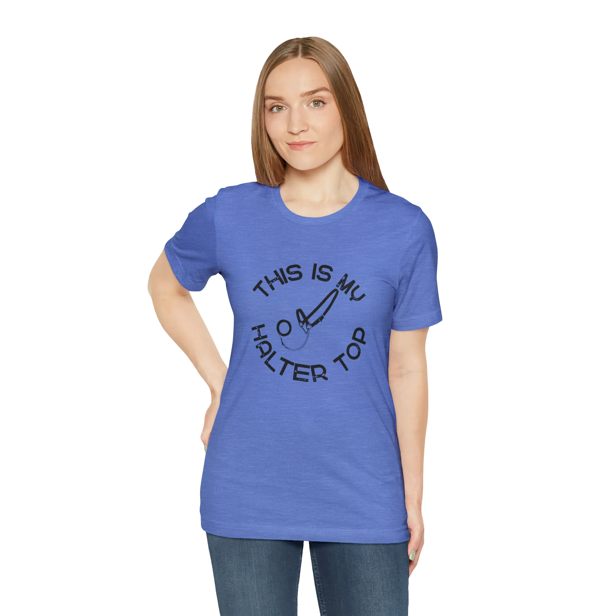 This is My Halter Top Unisex Jersey Short Sleeve Tee
