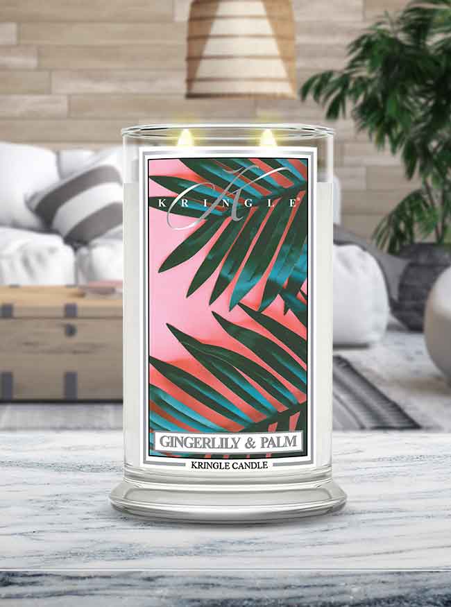 Gingerlily & Palm Large Jar | Soy Candle