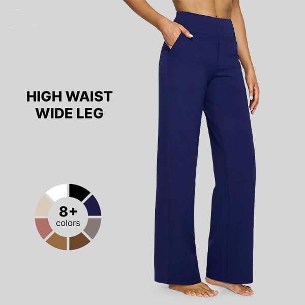 🏆Flash Sale⚡ 50K+ SOLD! Almost Gone-💥Loose High-Waist Business Casual Pants Yoga Pants