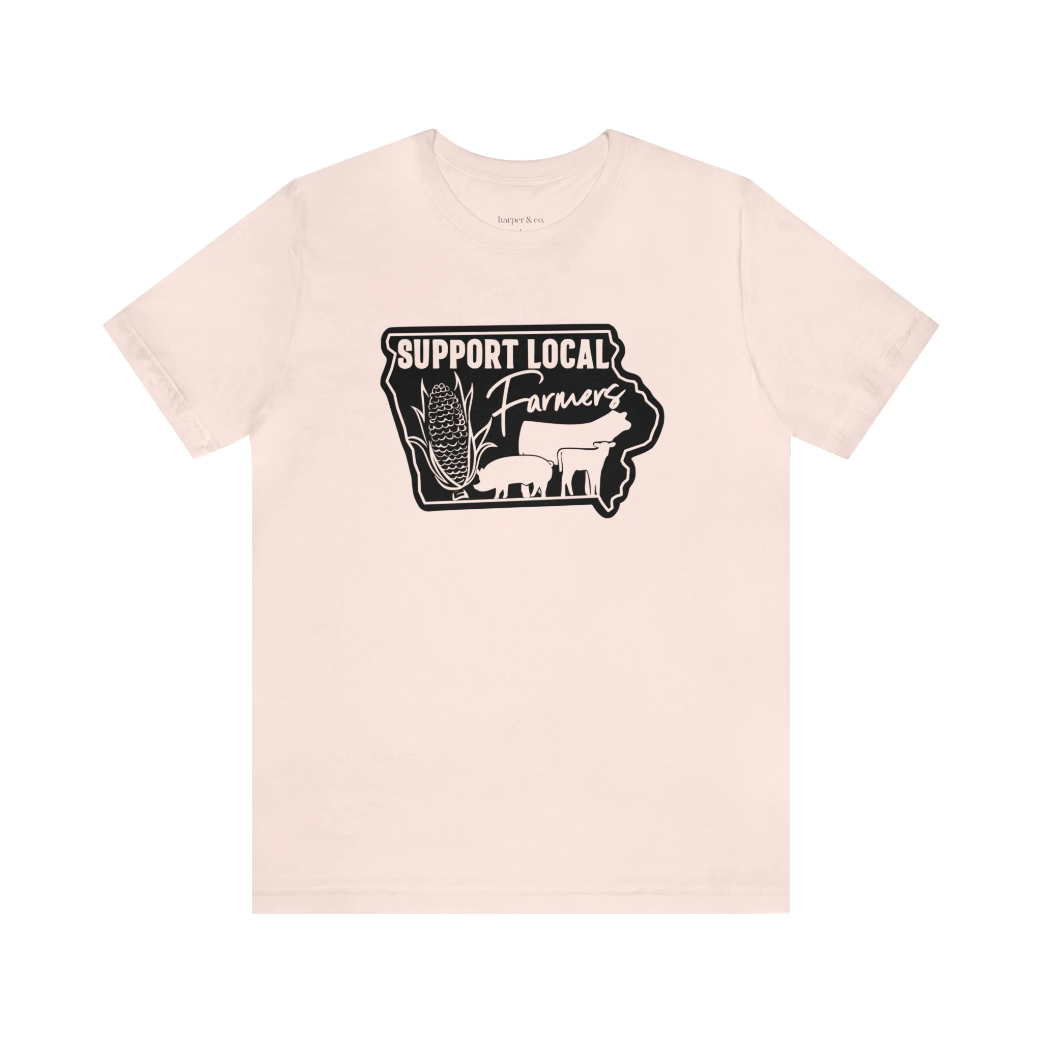 Iowa Farmer Unisex Jersey Short Sleeve Tee