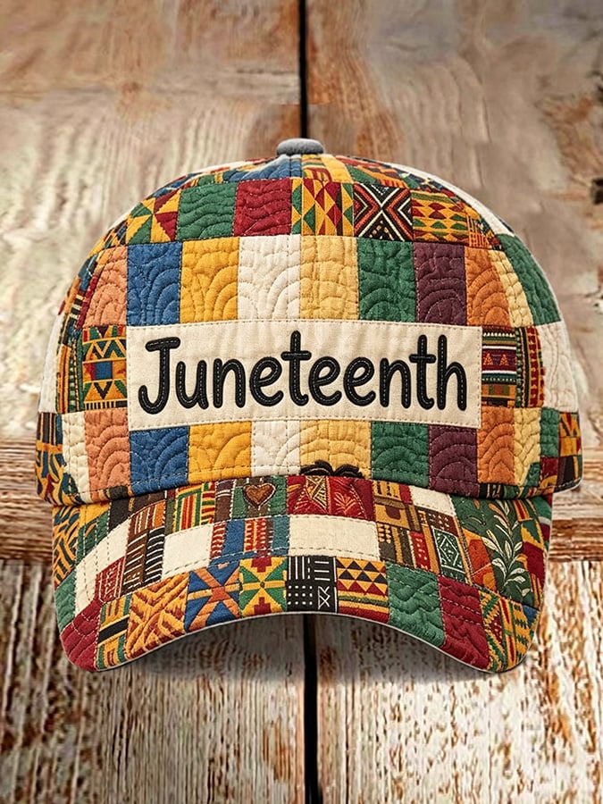 Unisex Juneteenth Print Hat