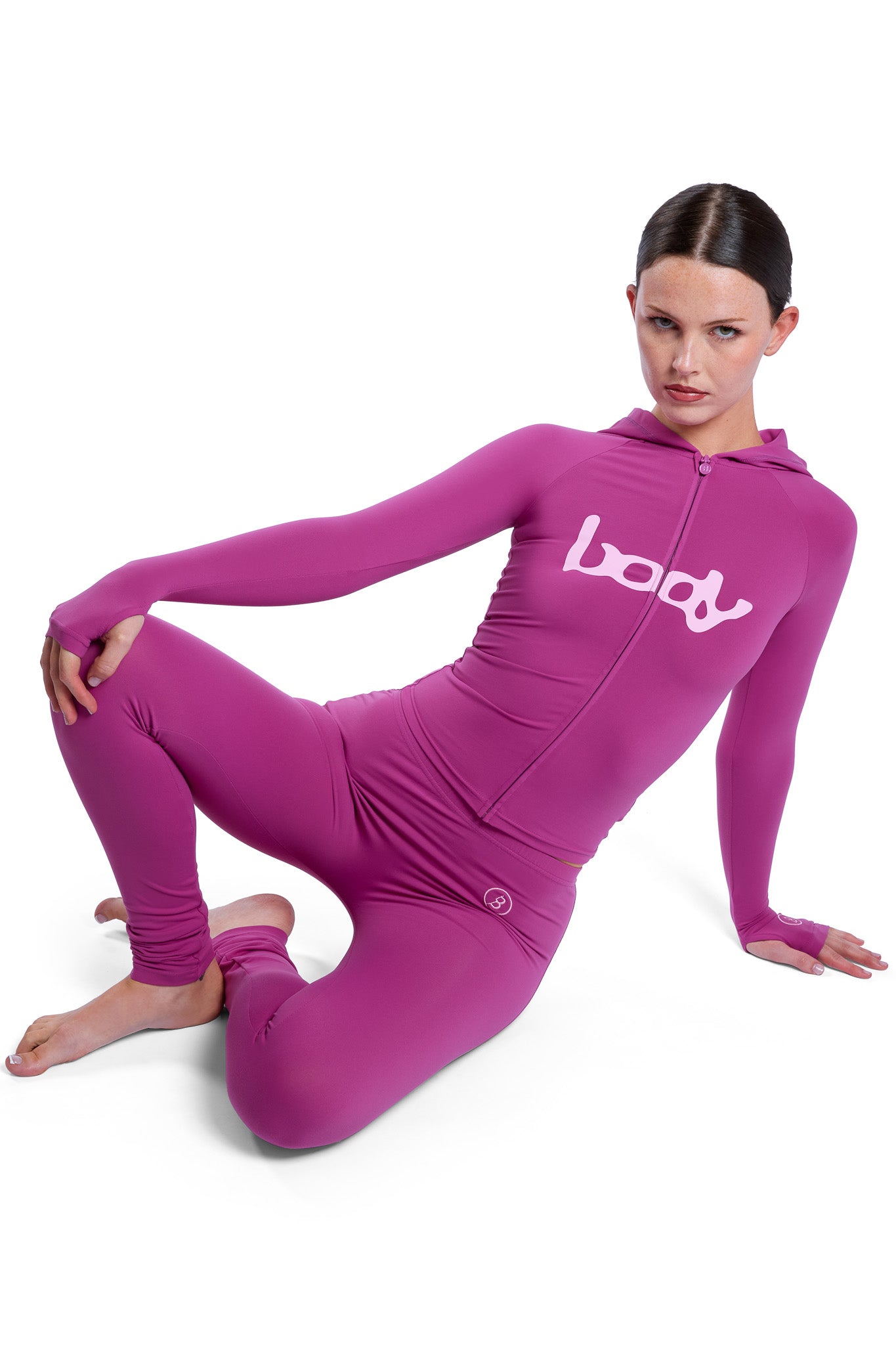 BASICS ULTRA LOW-RISE LEGGINGS 2.0 (FANDANGO PINK/LIGHT PINK)