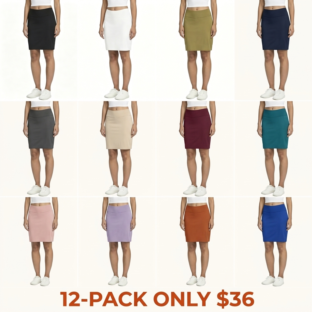 Women's 20-Inch Golf Skort (Knee-Length)