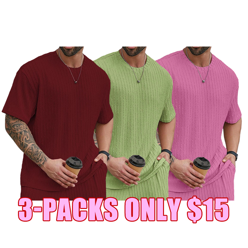 🌴 Men's Relaxed 2-Piece Casual Lounge Set