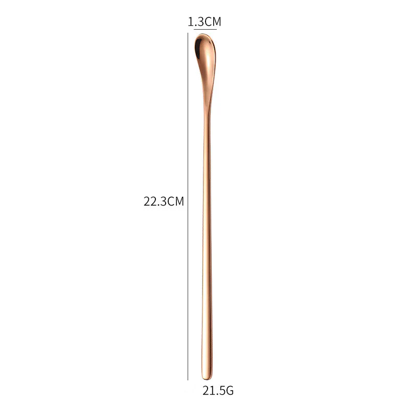 Long Handle Chocolate Spoons