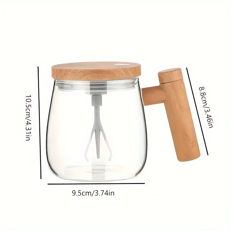 3.53oz Self Stirring Mug, Electric Mixing Cup