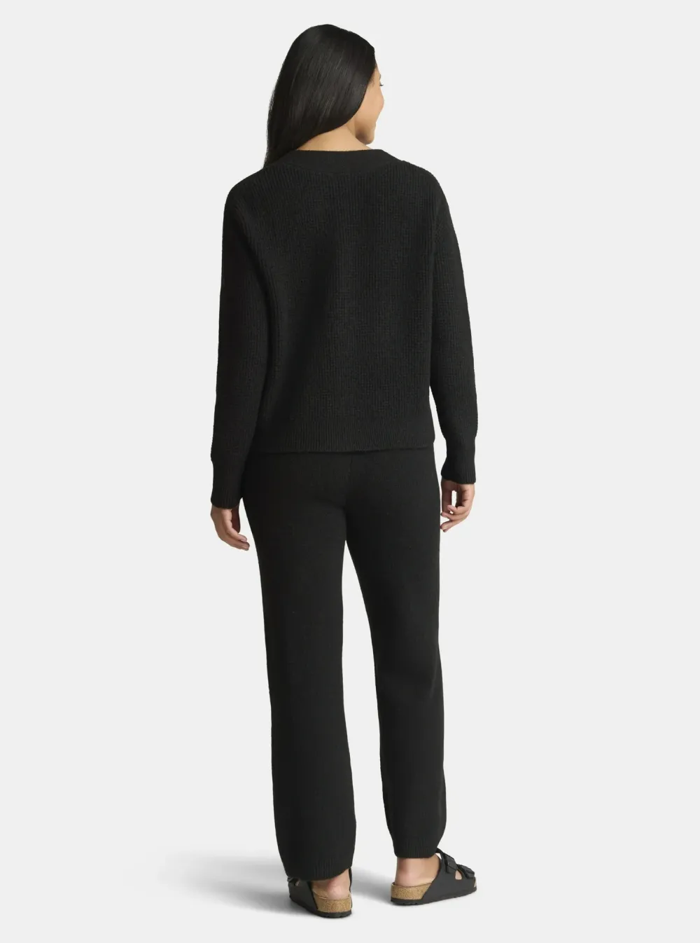 Women's Plus Cardigan and Pants Sweater Set