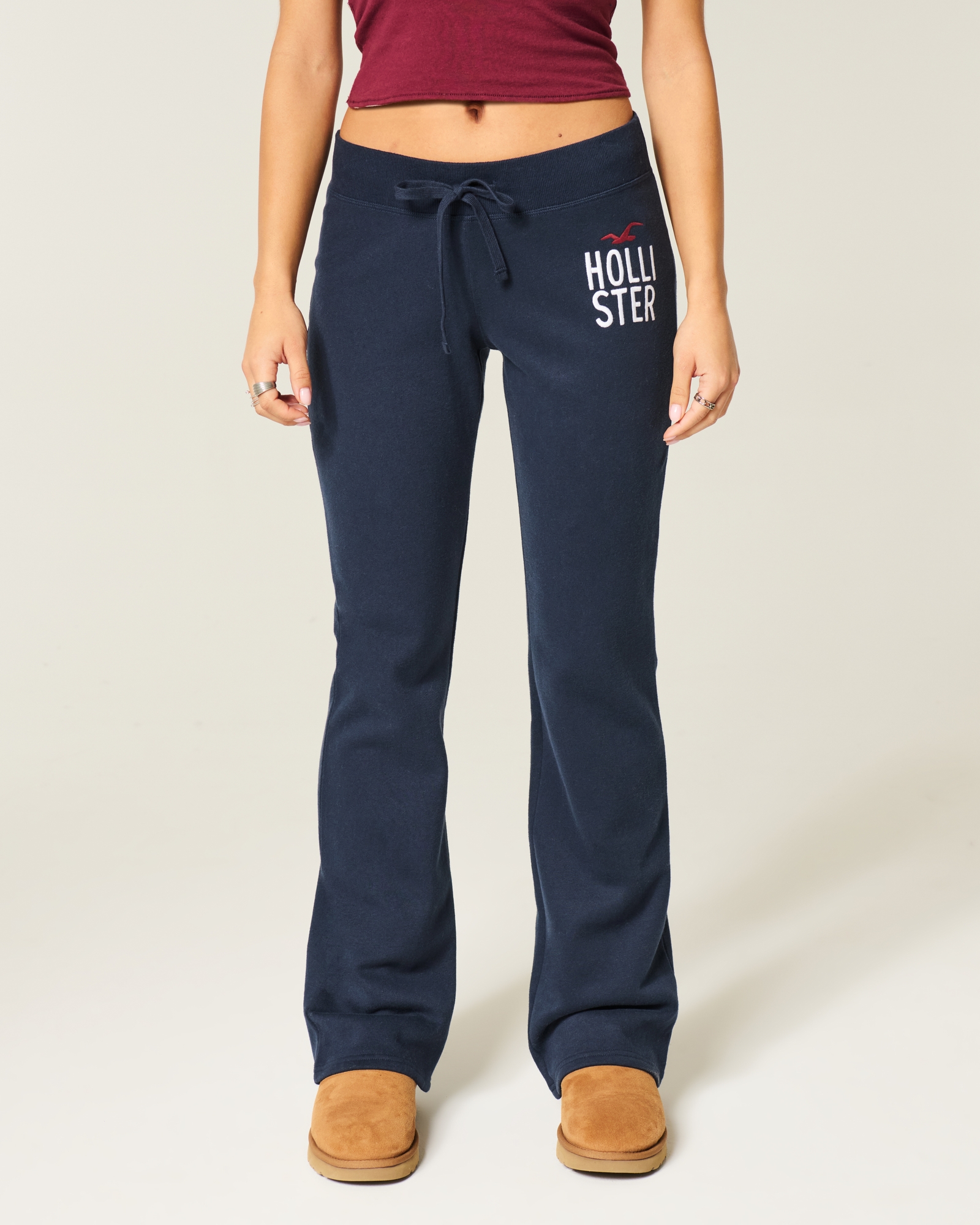 Logo Graphic Boot Sweatpants