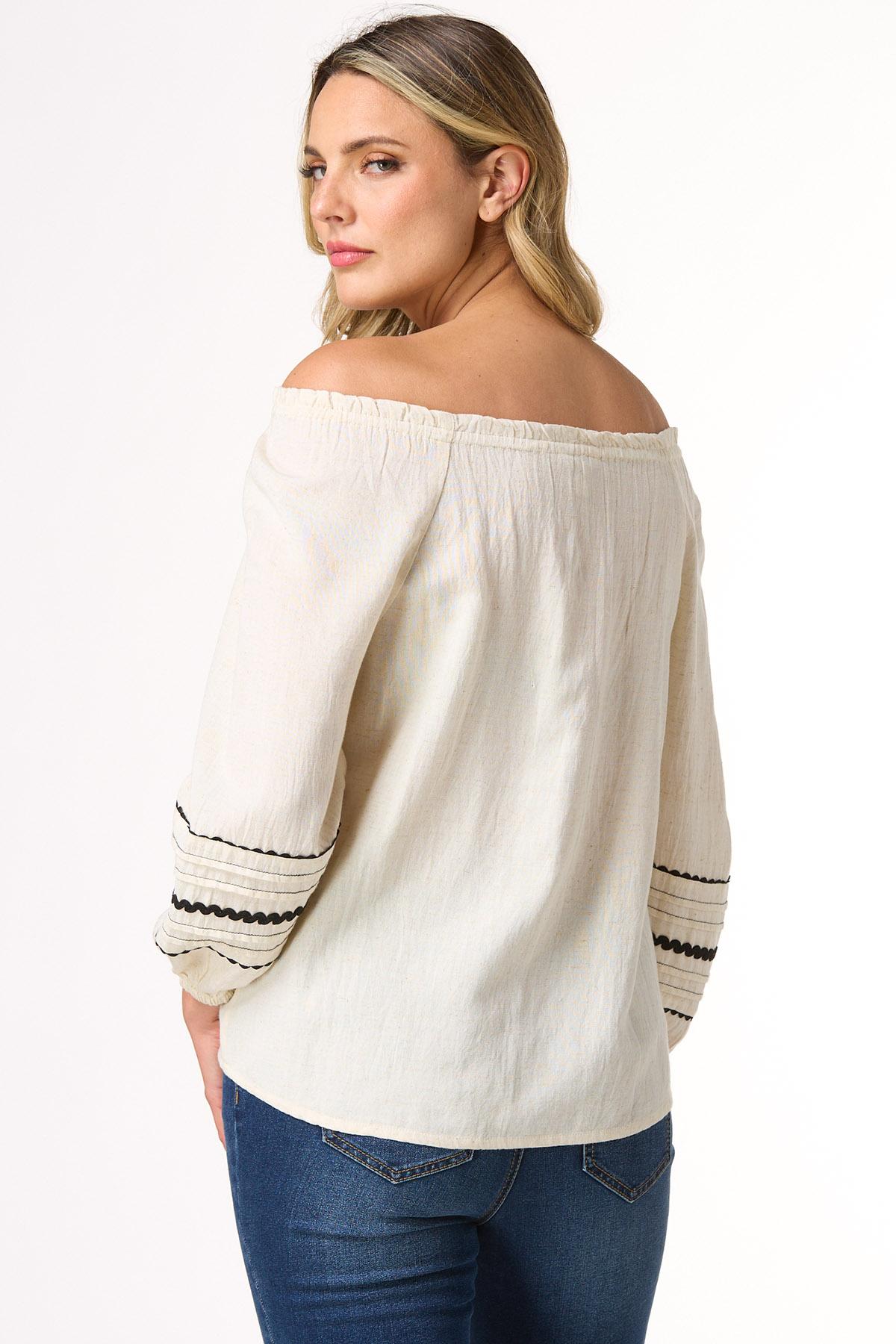Ric Rac Poet Top