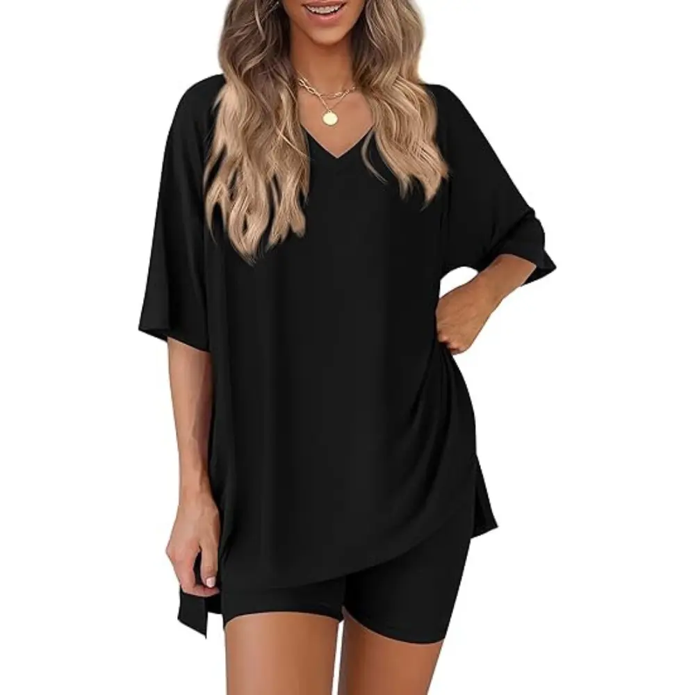 🌞 CozyEase Women's 2-Piece Lounge Set