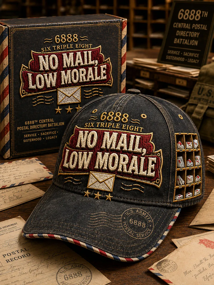 6888 Six Triple Eight Central Postal Directory Battalion Commemorative Baseball Cap