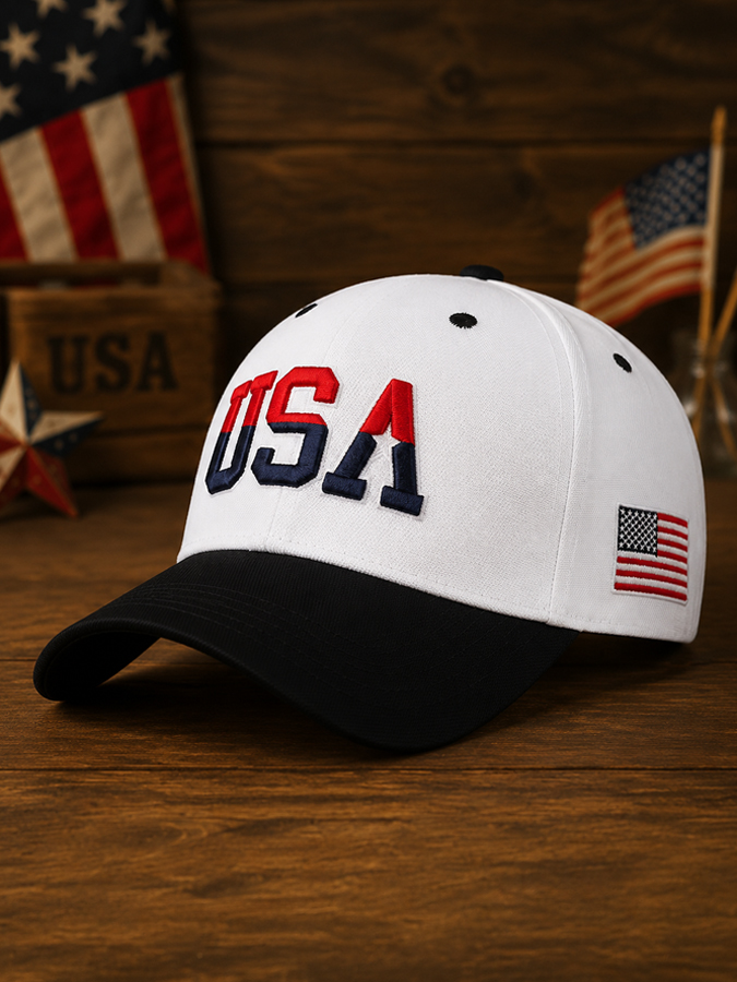 Unisex Merica Patriotic Baseball Cap