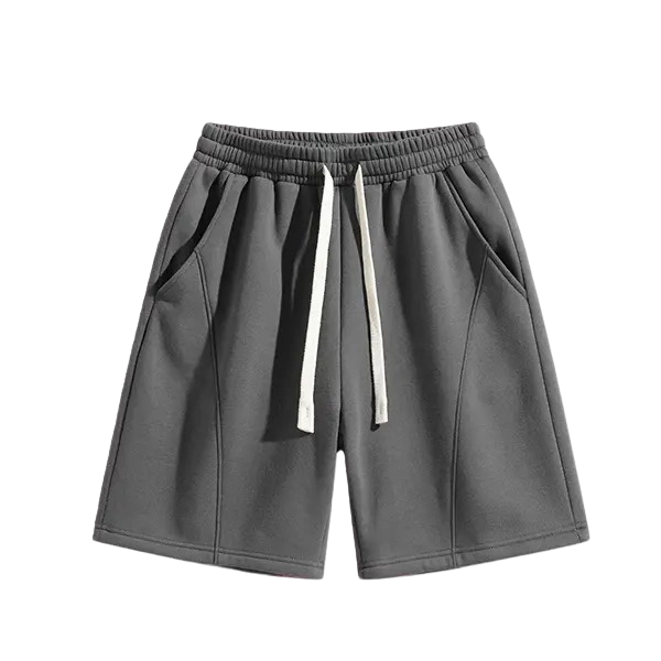 Solid Pocket Waist Shorts, Lightweight Breathable Shorts, Casual Breathable Comfortable Shorts for Running Gym Workout, Men's Bottoms for All Seasons