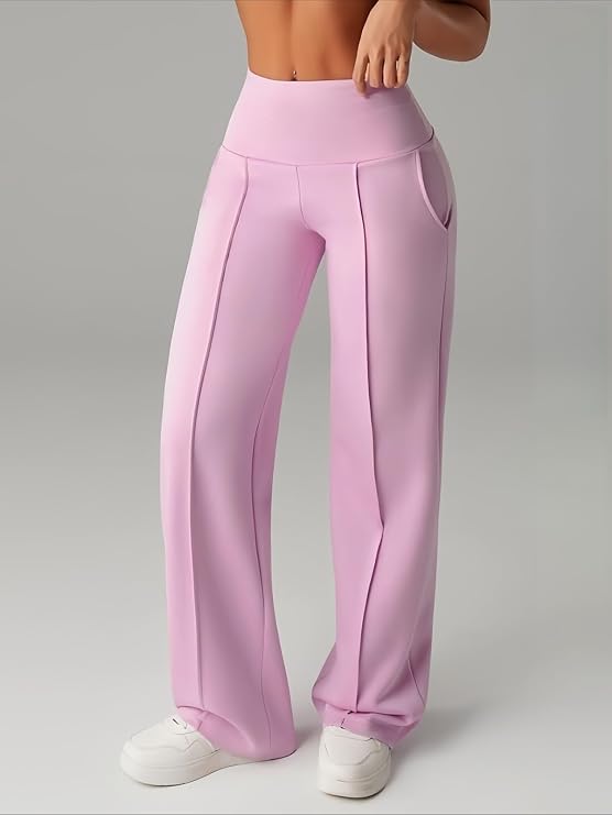 Pantalón Valeria – Tiro Alto Office & Fit